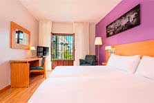 Bedroom in Jerez de la Frontera hotel